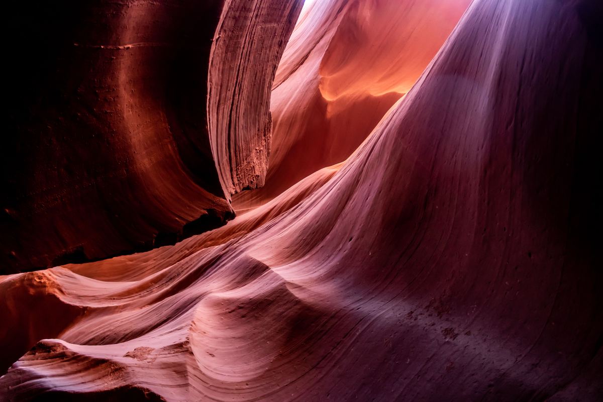 Hiking trail at Horseshoe Bend Arizona